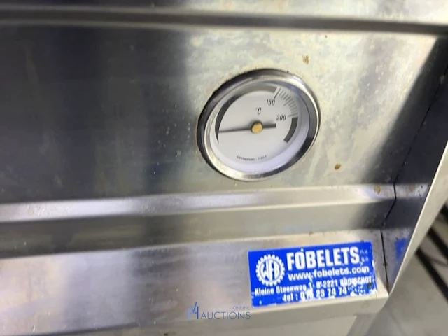 Dubbele rvs-friteuse komel - afbeelding 10 van  14