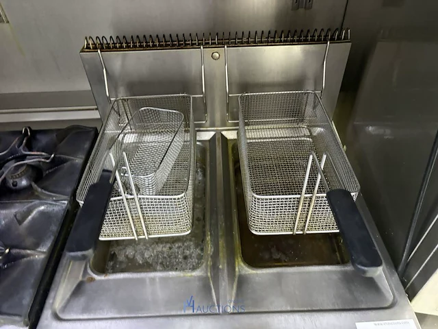Dubbele rvs-friteuse komel - afbeelding 11 van  14