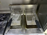 Dubbele rvs-friteuse komel - afbeelding 11 van  14