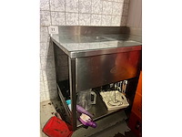 Dubbele rvs spoeltafel - afbeelding 2 van  3