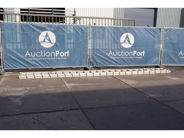 Dubbele schuifladder 10m - afbeelding 1 van  1