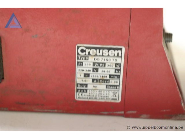 Dubbele slijpmachine - creusen powerline - ds 7150 ts - afbeelding 3 van  3