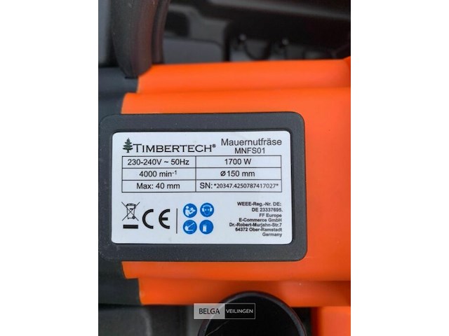 Dubbele slijpmachine - afbeelding 2 van  3