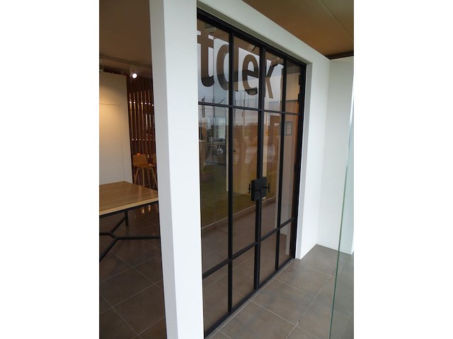 Dubbele smeedijzeren deur - afbeelding 1 van  3