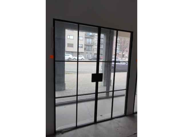 Dubbele smeedwerken deur - afbeelding 1 van  4