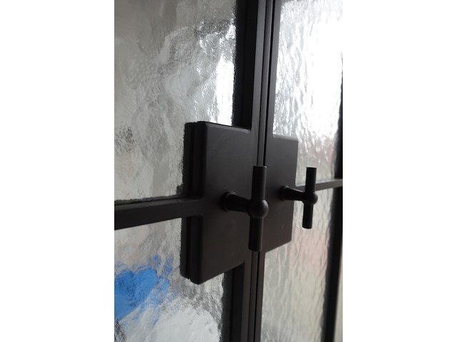 Dubbele smeedwerken deur - afbeelding 2 van  3