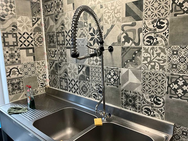 Dubbele spoelbak rvs - afbeelding 2 van  3