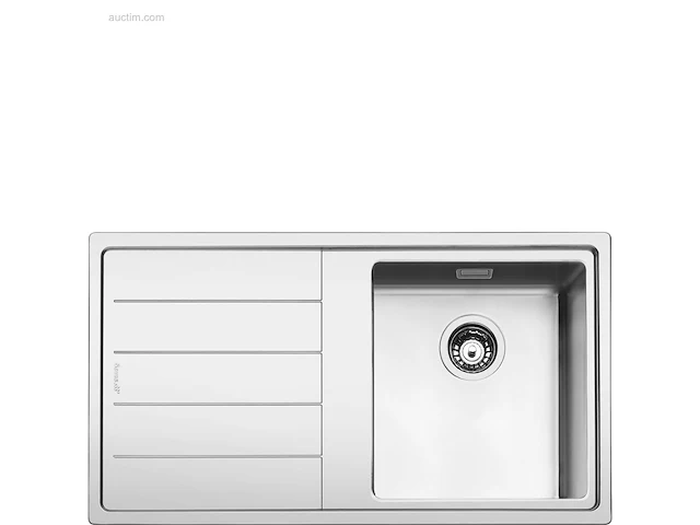 Dubbele spoelbak smeg lpe861s - afbeelding 1 van  3