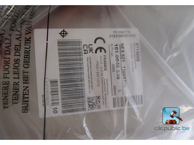 Dubbele spoelbak van roestvrij staal - afbeelding 4 van  6