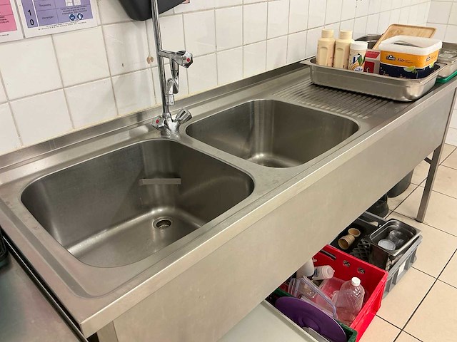 Dubbele spoelbak - afbeelding 2 van  4