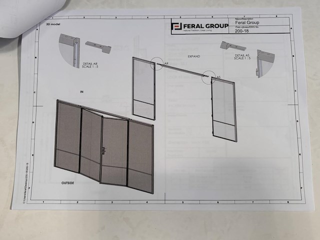 Dubbele stalen deur met zijlichten - buitenschrijnwerk - afbeelding 9 van  9