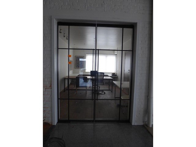 Dubbele stalen deur - afbeelding 1 van  2