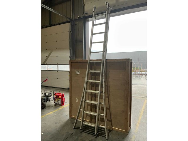 Dubbele steekladder 2x12 - afbeelding 2 van  4