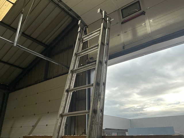 Dubbele steekladder 2x12 - afbeelding 4 van  4