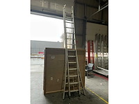 Dubbele steekladder 2x14 - afbeelding 2 van  4