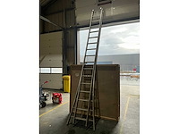 Dubbele steekladder 2x16 - afbeelding 2 van  4