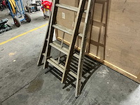 Dubbele steekladder 2x16 - afbeelding 3 van  4
