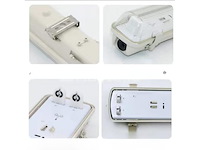 Dubbele tl armatuur 120cm – ip65 waterdicht – fluorescerend frame (x16) - afbeelding 3 van  6