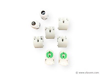 Dubbele tl armatuur 120cm – ip65 waterdicht – fluorescerend frame (x16) - afbeelding 4 van  6