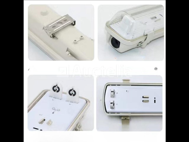 Dubbele tl armatuur 120cm – ip65 waterdicht – fluorescerend frame (x24) - afbeelding 4 van  6