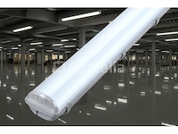Dubbele tl armatuur 120cm – ip65 waterdicht – fluorescerend frame (x24) - afbeelding 6 van  6