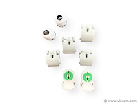 Dubbele tl armatuur 120cm – ip65 waterdicht – fluorescerend frame (x8) - afbeelding 4 van  6