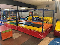 Dubbele trampoline - afbeelding 1 van  5