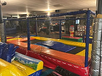 Dubbele trampoline - afbeelding 3 van  5