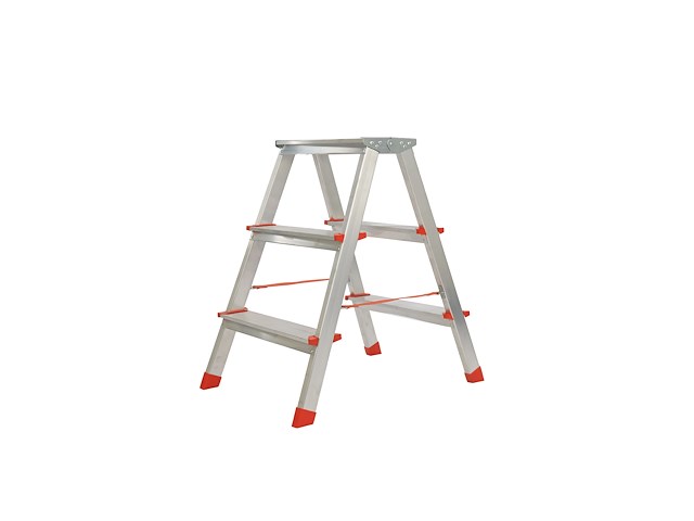 Dubbele trap 3+3 treden - afbeelding 1 van  4
