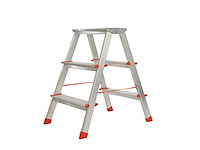 Dubbele trap 3+3 treden - afbeelding 1 van  4