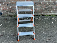 Dubbele trap 4+4 treden - afbeelding 3 van  4