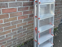 Dubbele trap 6+6 treden - afbeelding 4 van  4