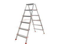 Dubbele trap 6+6 treden - afbeelding 2 van  4