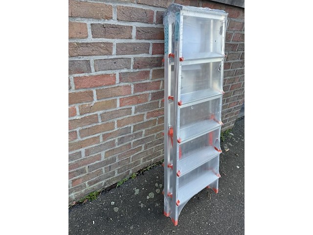 Dubbele trap 6+6 treden - afbeelding 4 van  4