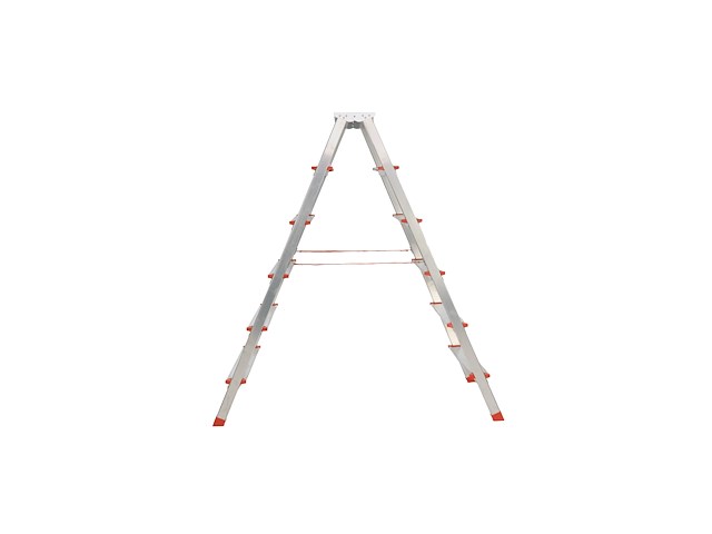 Dubbele trap 6+6 treden - afbeelding 3 van  4