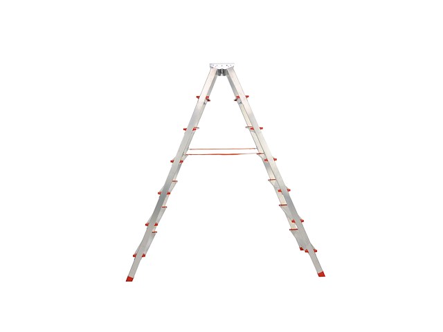 Dubbele trap 7+7 treden - afbeelding 2 van  3