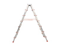 Dubbele trap 7+7 treden - afbeelding 2 van  3