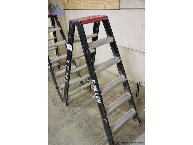 Dubbele trapladder - altrex - afbeelding 1 van  2