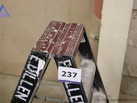 Dubbele trapladder - diverse maten - afbeelding 2 van  2