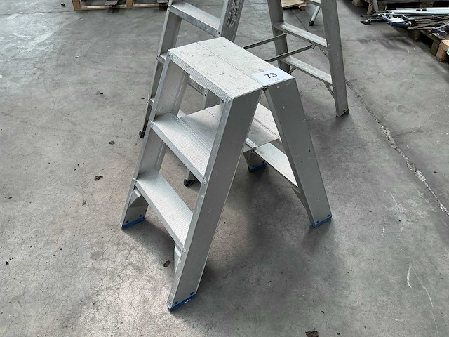 Dubbele trapladder (2x) - afbeelding 5 van  5