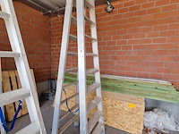 Dubbele trapladder solide - afbeelding 4 van  4