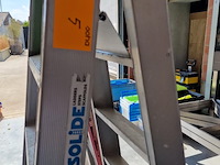 Dubbele trapladder solide - afbeelding 2 van  6