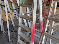 Dubbele trapladder solide - afbeelding 6 van  6