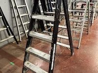 Dubbele trapladder - afbeelding 1 van  2