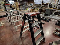 Dubbele trapladder - afbeelding 1 van  2