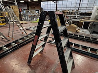 Dubbele trapladder - afbeelding 2 van  2