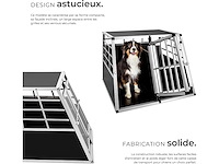 Dubbele veilige hondenhouder met rechte rug - afbeelding 4 van  7