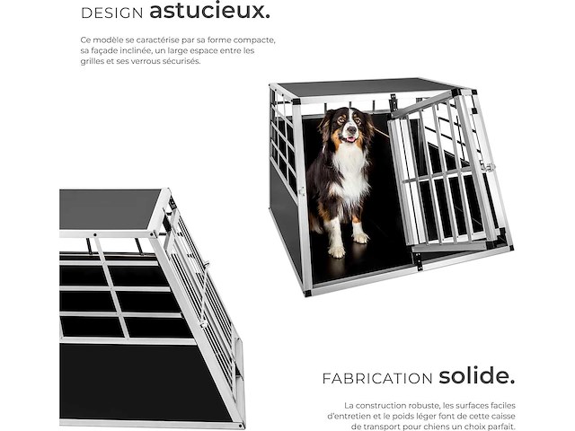 Dubbele veilige hondenhouder met rechte rug - afbeelding 4 van  8