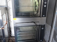 Dubbele verrijdbare inox oven eurogrill - afbeelding 2 van  5