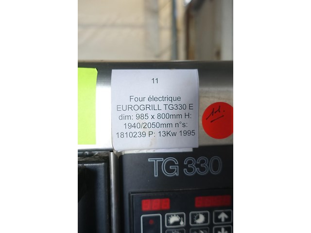 Dubbele verrijdbare inox oven eurogrill - afbeelding 5 van  5